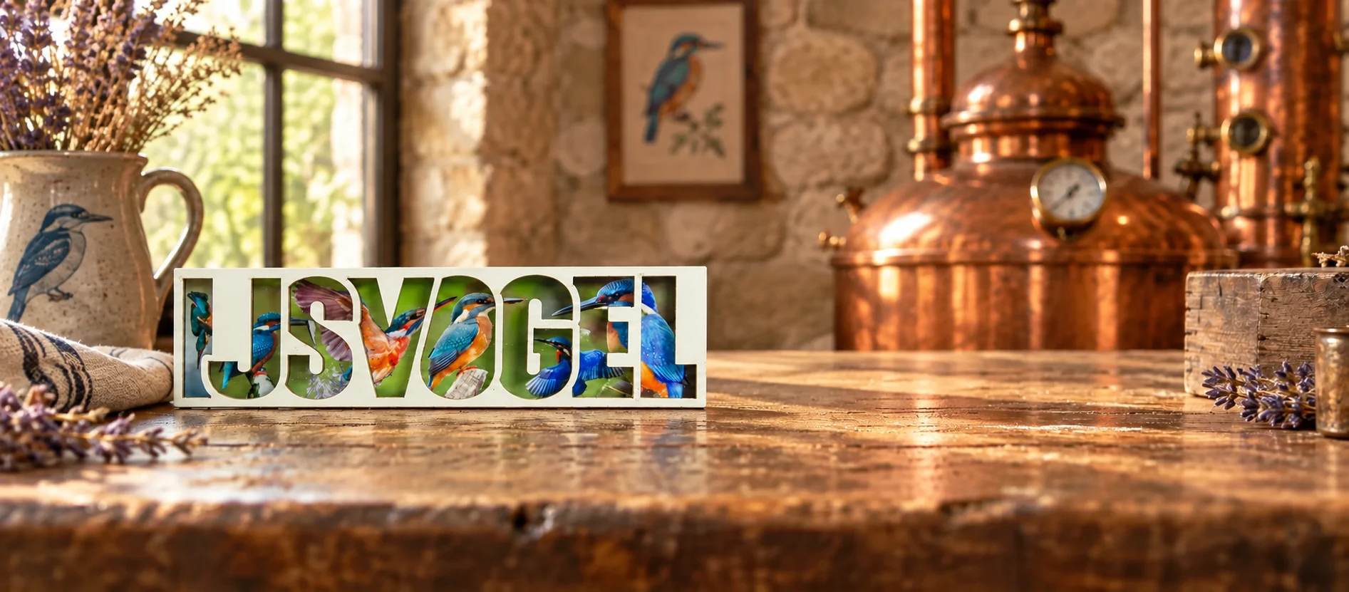 IJsvogel houten magneet | De IJsvogel